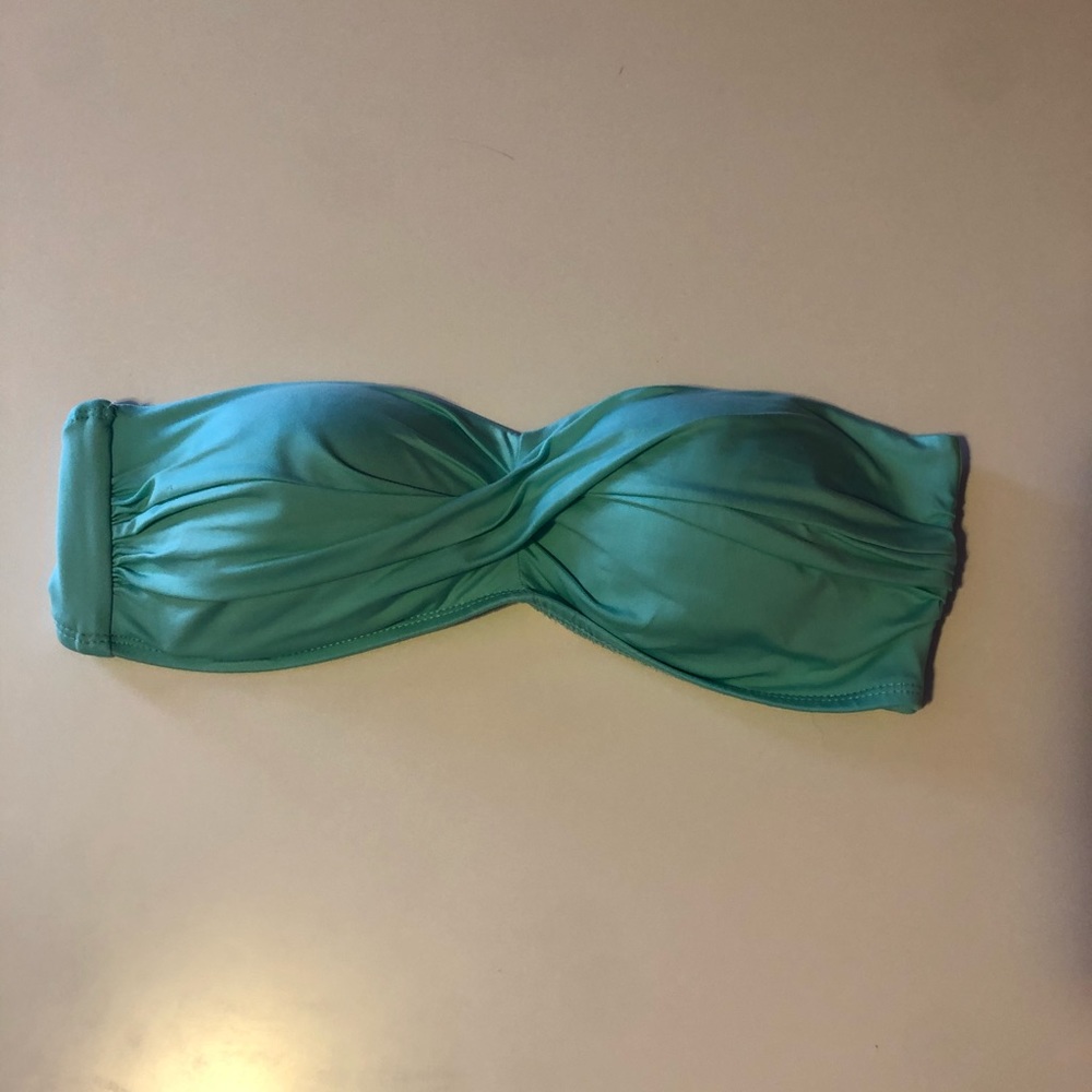 Target, Teal strapless bikini top
